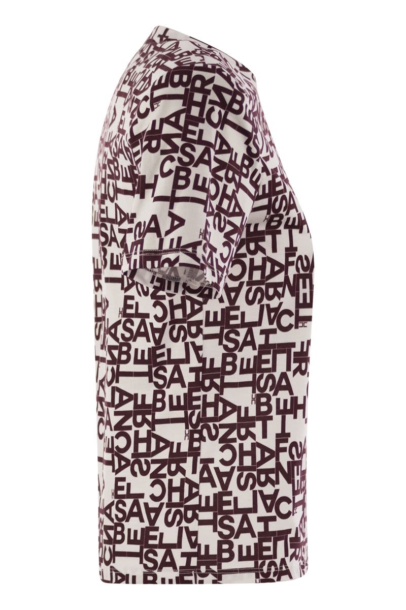 ELISABETTA FRANCHI Structured Shoulder T-Shirt - Small