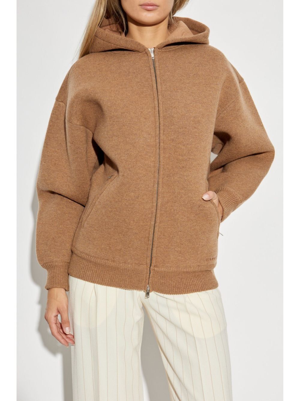 ISABEL MARANT Lanny Oversized Wool Blend Outerwear