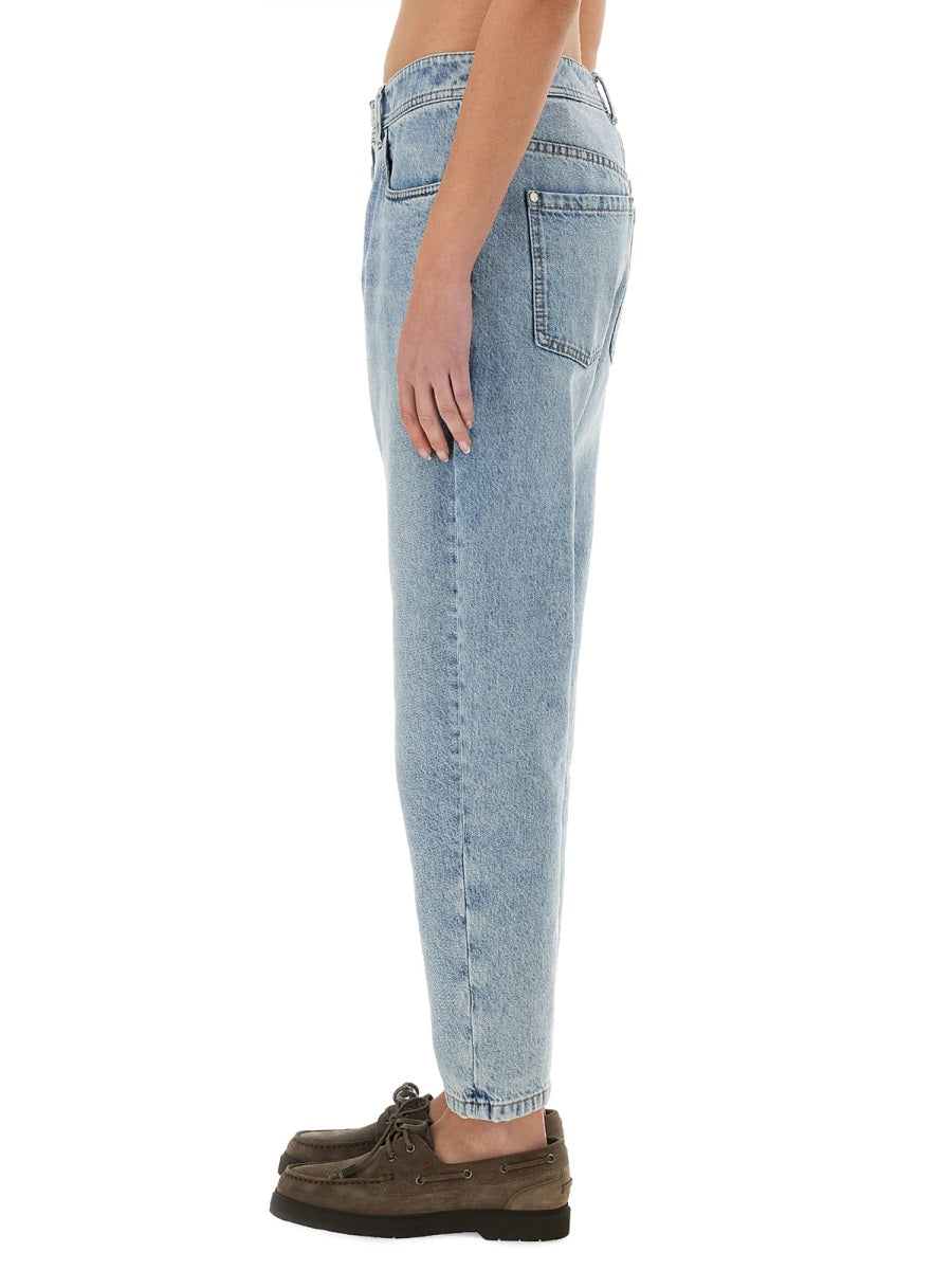 BRUNELLO CUCINELLI Baggy Tapered Denim Pants - Size 38