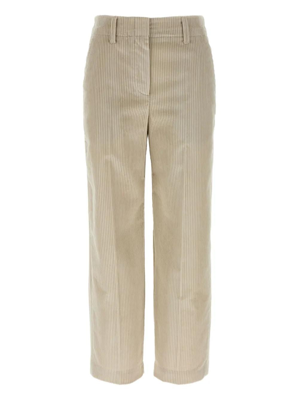 BRUNELLO CUCINELLI Luxurious Velvet Pants for Women