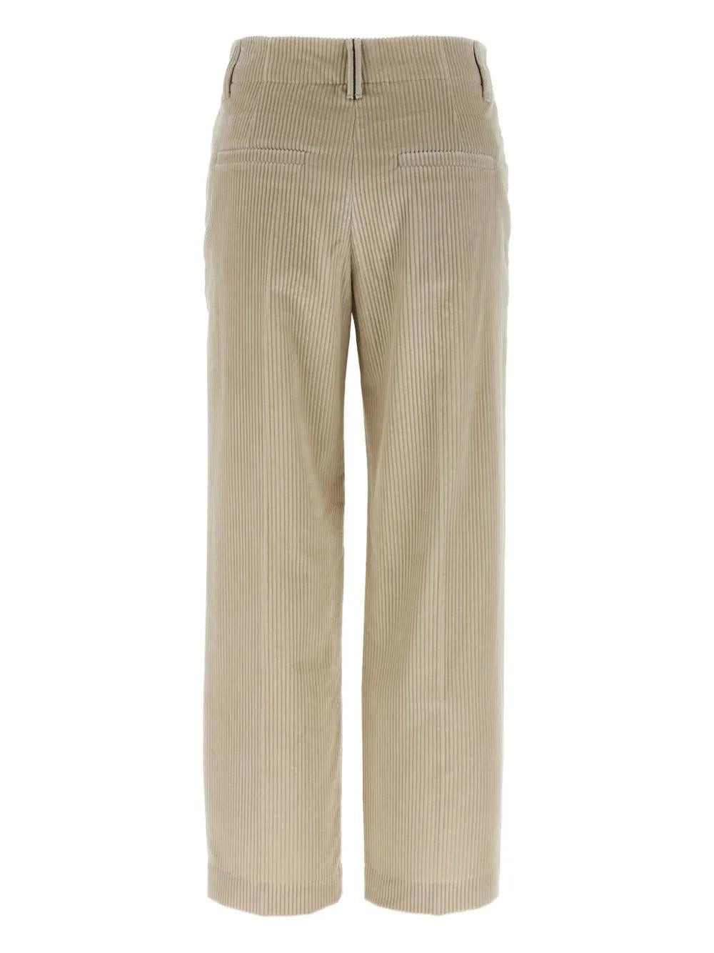 BRUNELLO CUCINELLI Luxurious Velvet Pants for Women