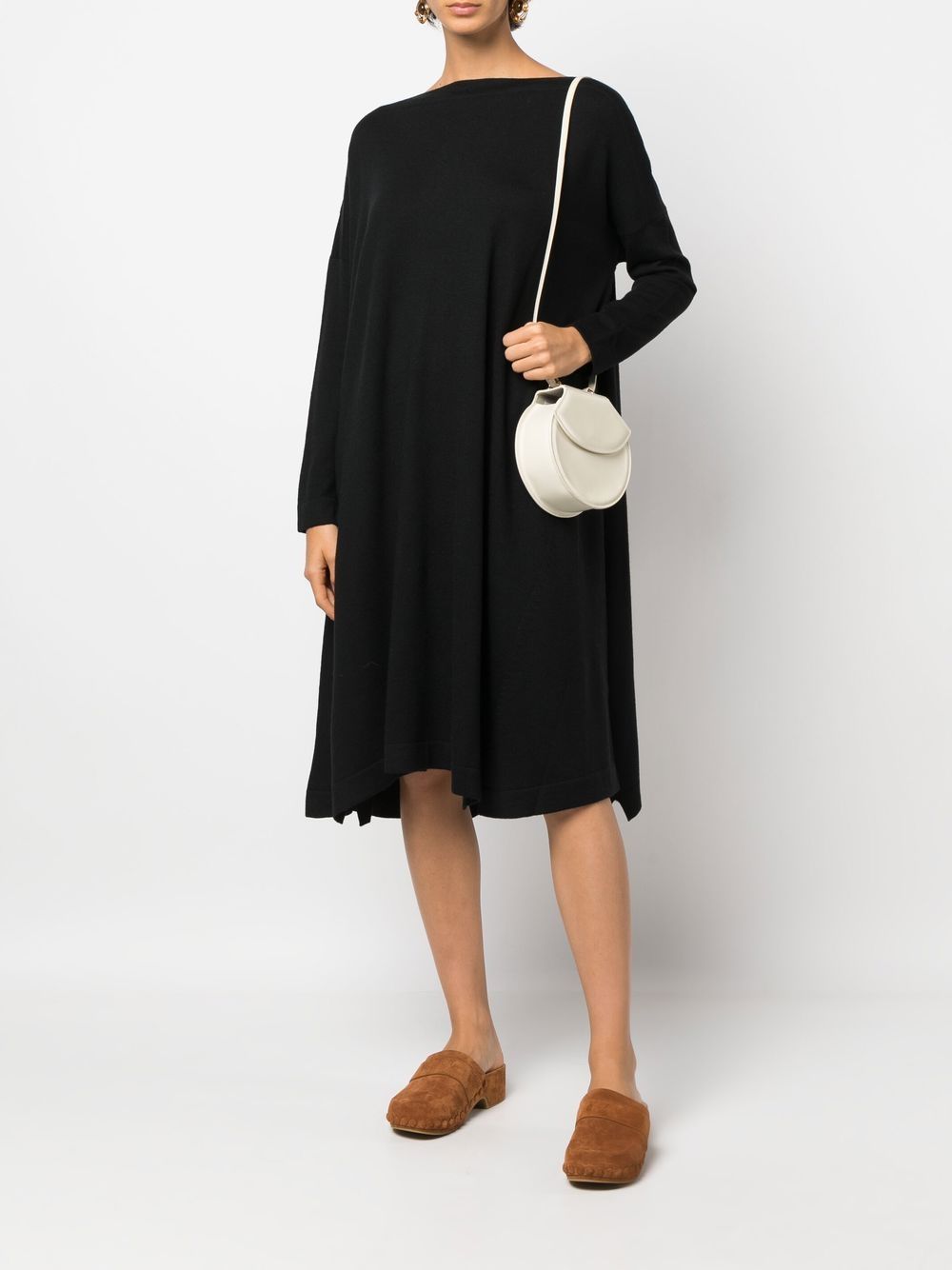 DANIELA GREGIS Oversized Wool Mini Dress