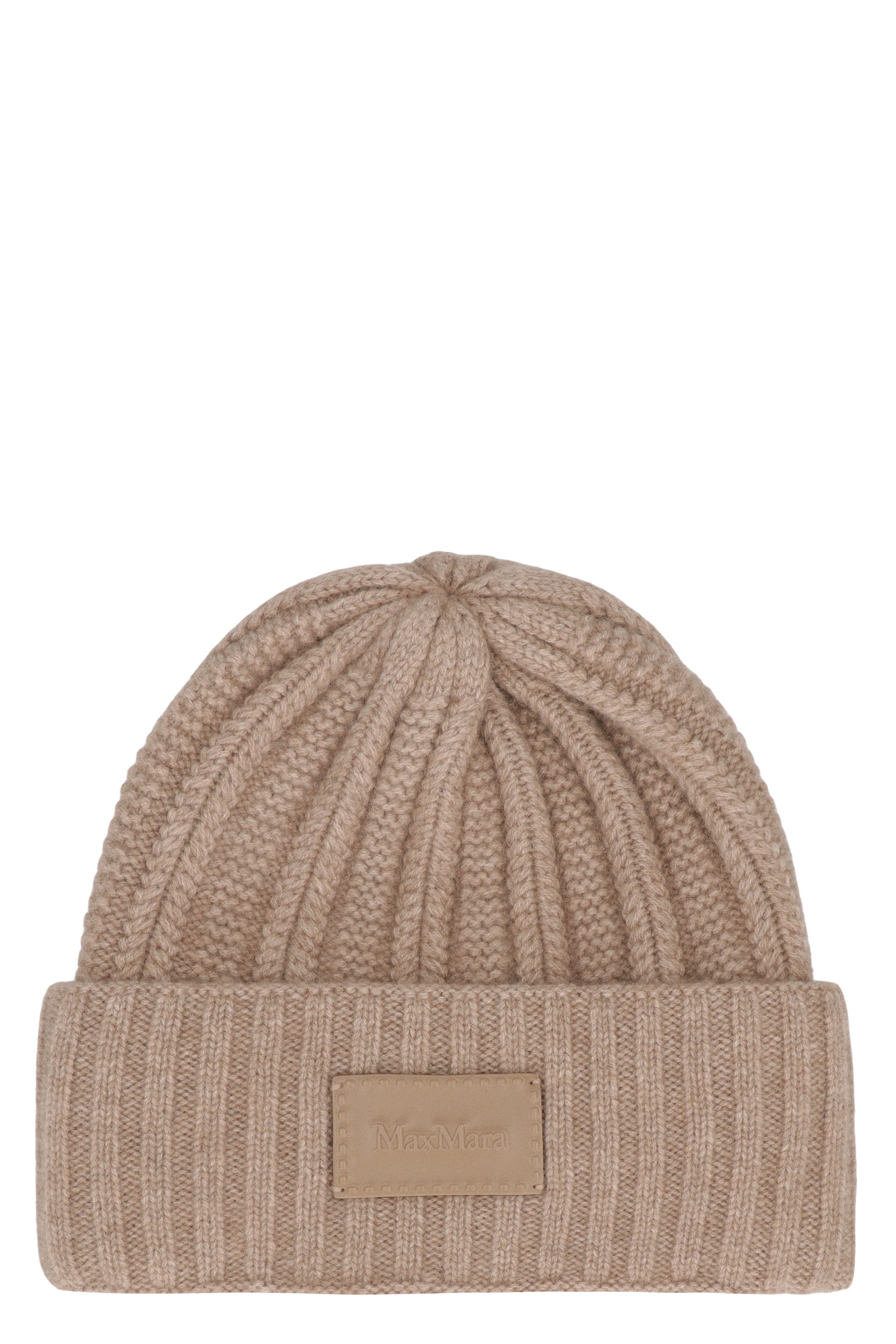 MAX MARA Elegant Ribbed Cashmere Beret for Women
