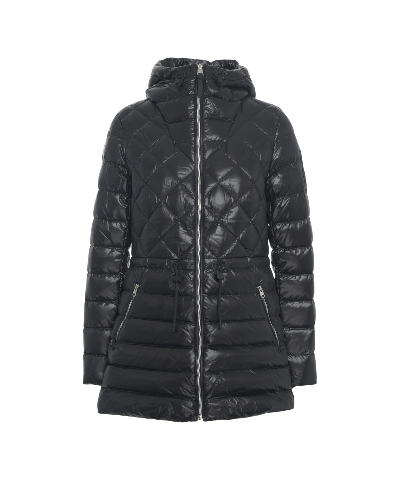 MACKAGE Lightweight Quilted Down Jacket with Hood for Women