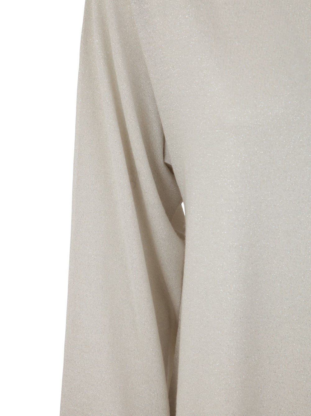 FABIANA FILIPPI Lurex Crew Neck Sweater for Women - Fall/Winter 2023