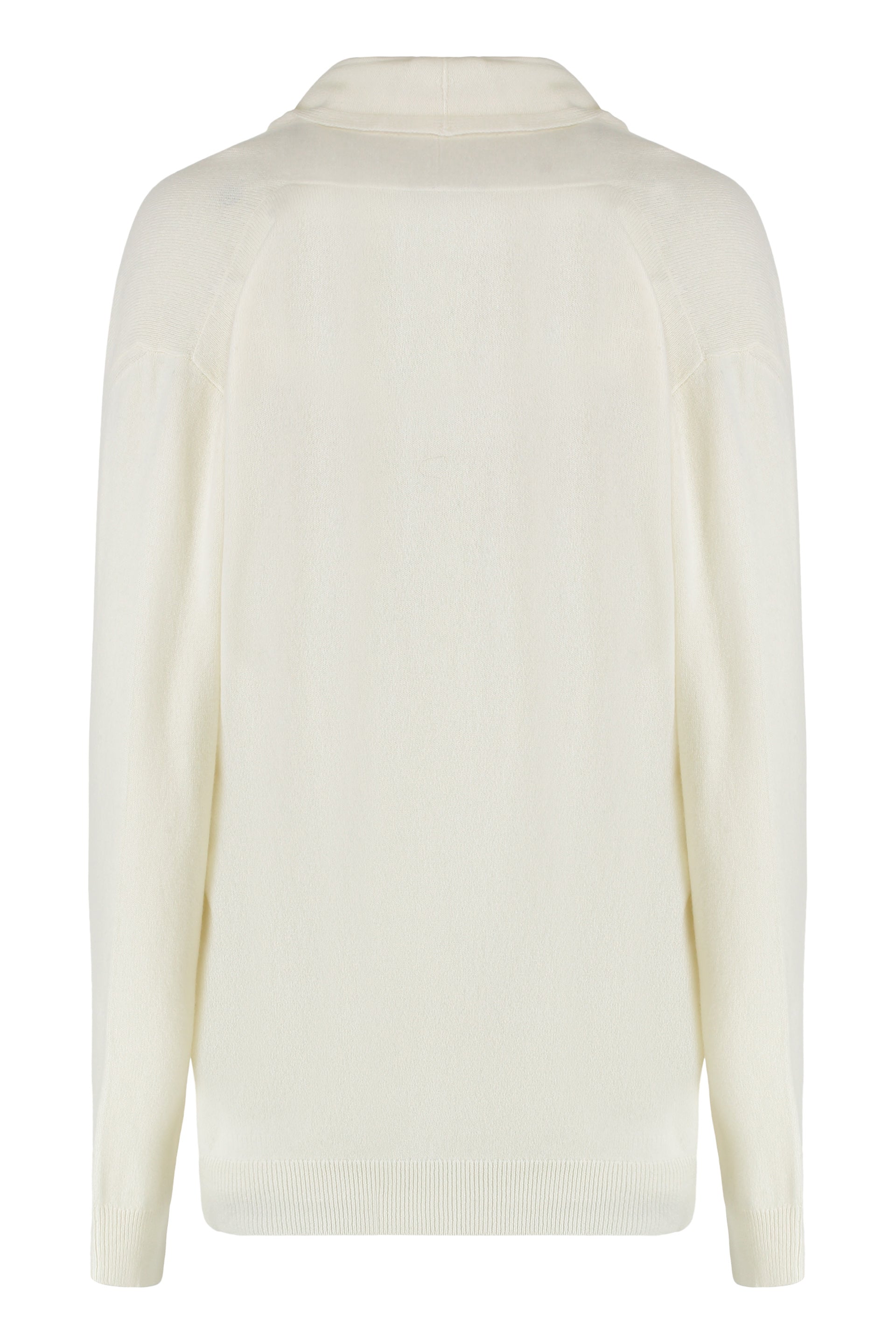 FABIANA FILIPPI Wool-Blend Cardigan with Embellished Appliqué