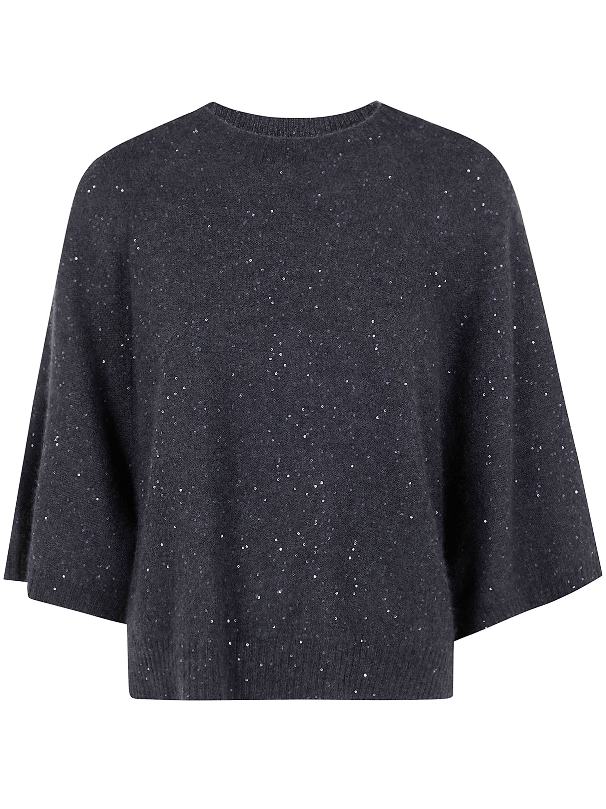 FABIANA FILIPPI Short Sleeve Luxury Sweater