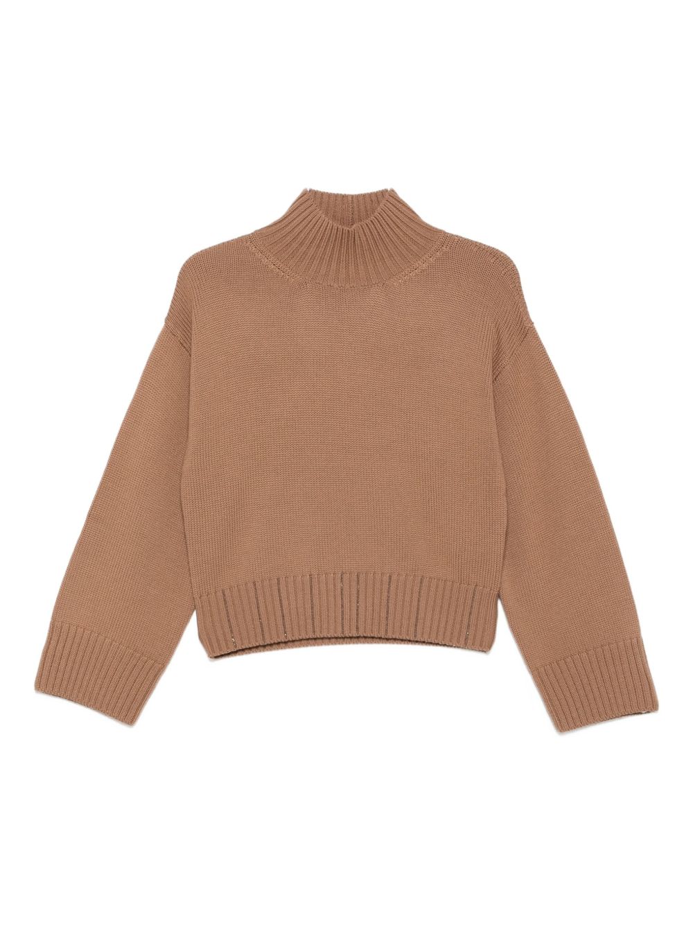 FABIANA FILIPPI Wool Turtle-Neck Jumper for Women - FW25 Collection