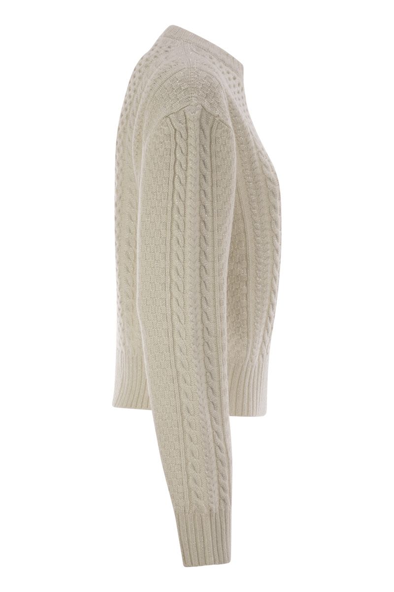 FABIANA FILIPPI Mini Fisherman T-Shirt with Lurex