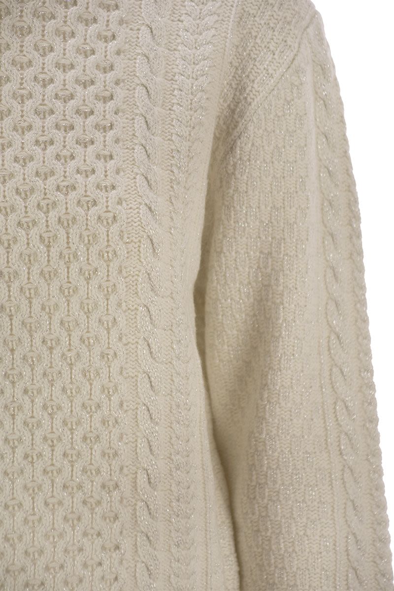 FABIANA FILIPPI Mini Fisherman T-Shirt with Lurex