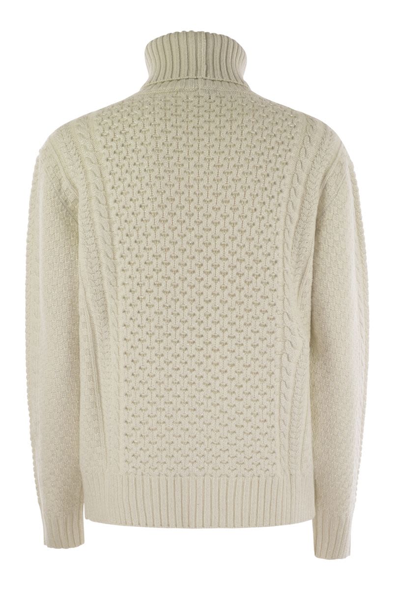 FABIANA FILIPPI Turtleneck Sweater with Exquisite Craftsmanship