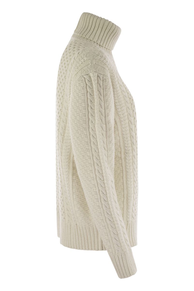 FABIANA FILIPPI Turtleneck Sweater with Exquisite Craftsmanship