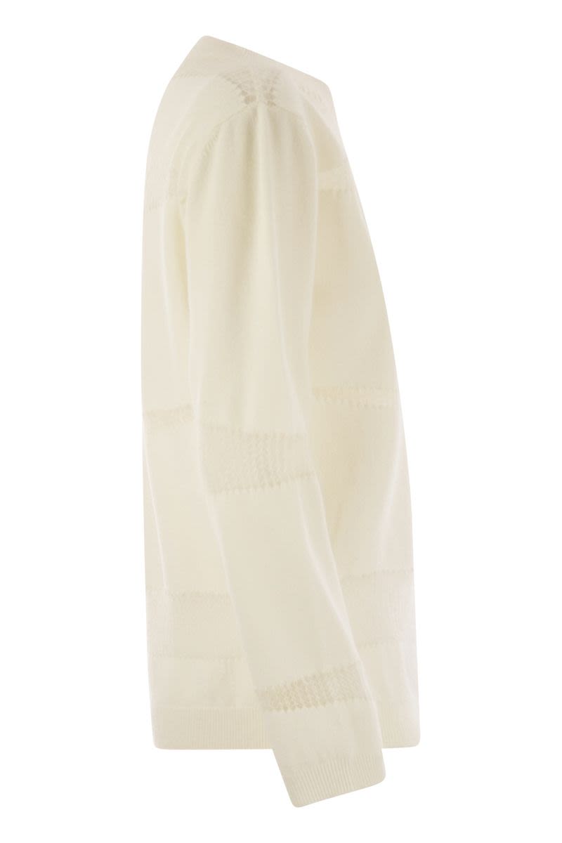 FABIANA FILIPPI Platinum Boat Neck Sweater - Regular Fit