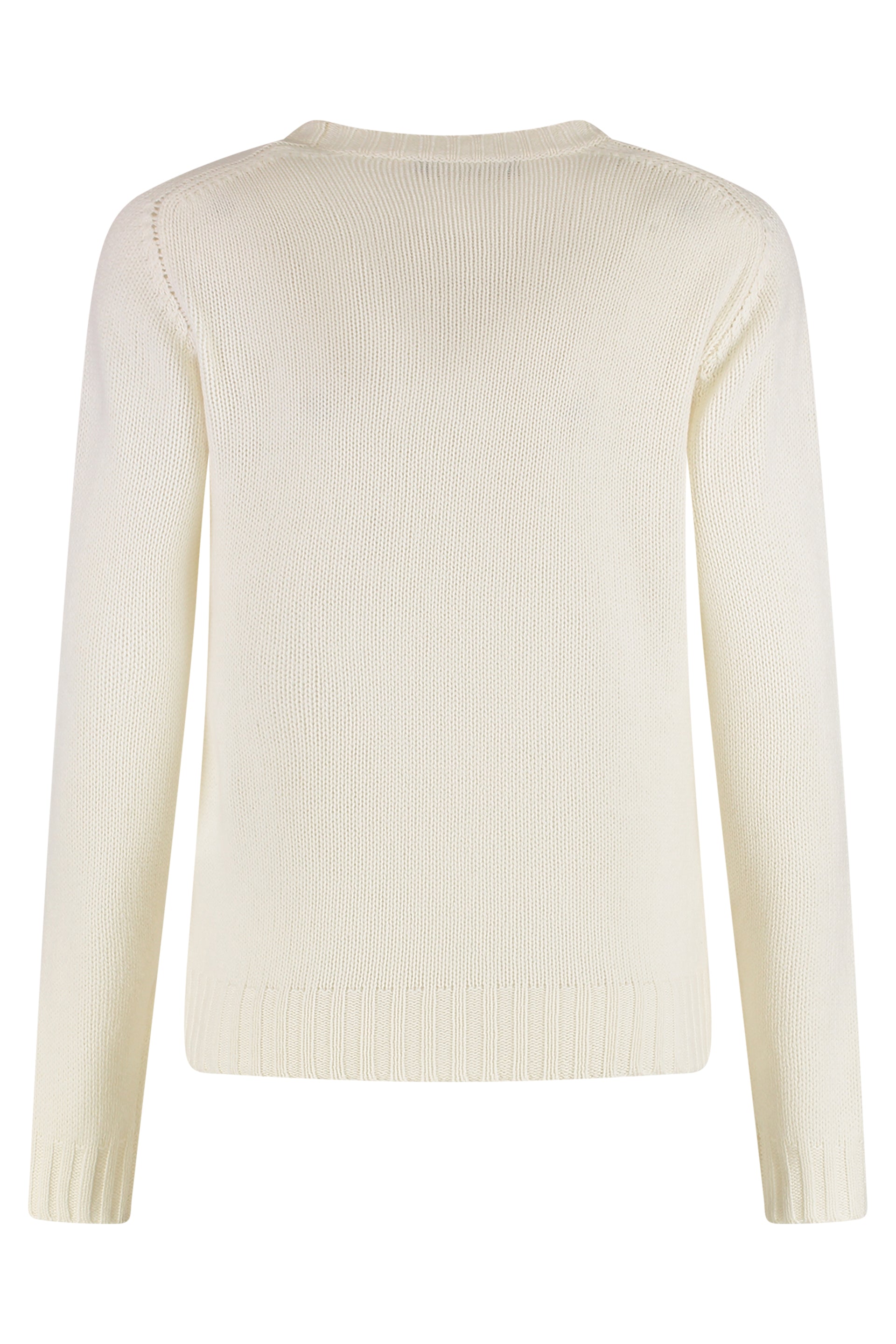 FABIANA FILIPPI Wool-Blend Crew-Neck Sweater with Stone Embellishment