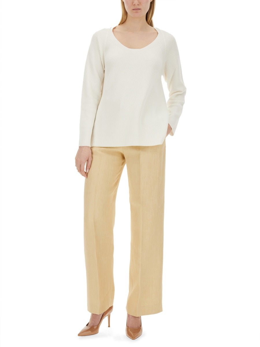 FABIANA FILIPPI V-Neck Sweater - Regular Fit Size 40 IT