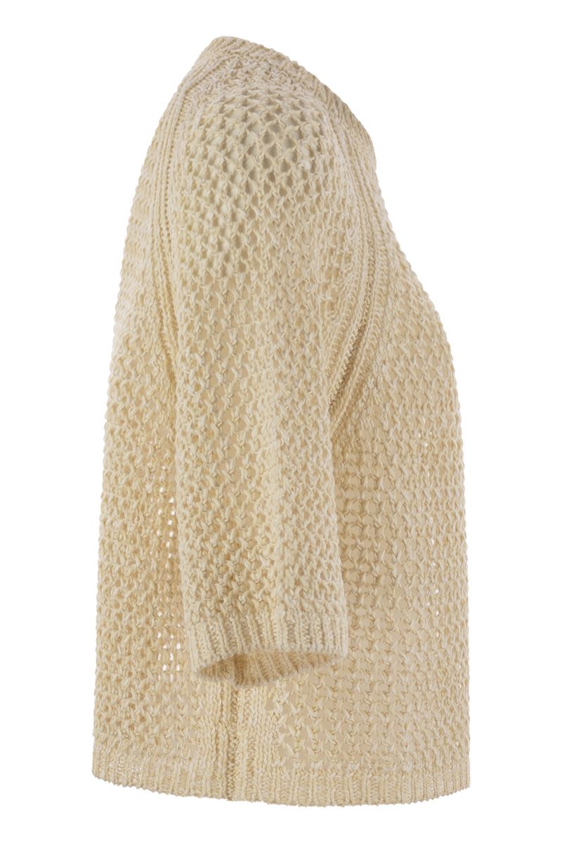 FABIANA FILIPPI Oversized ¾-Sleeved Cape Sweater