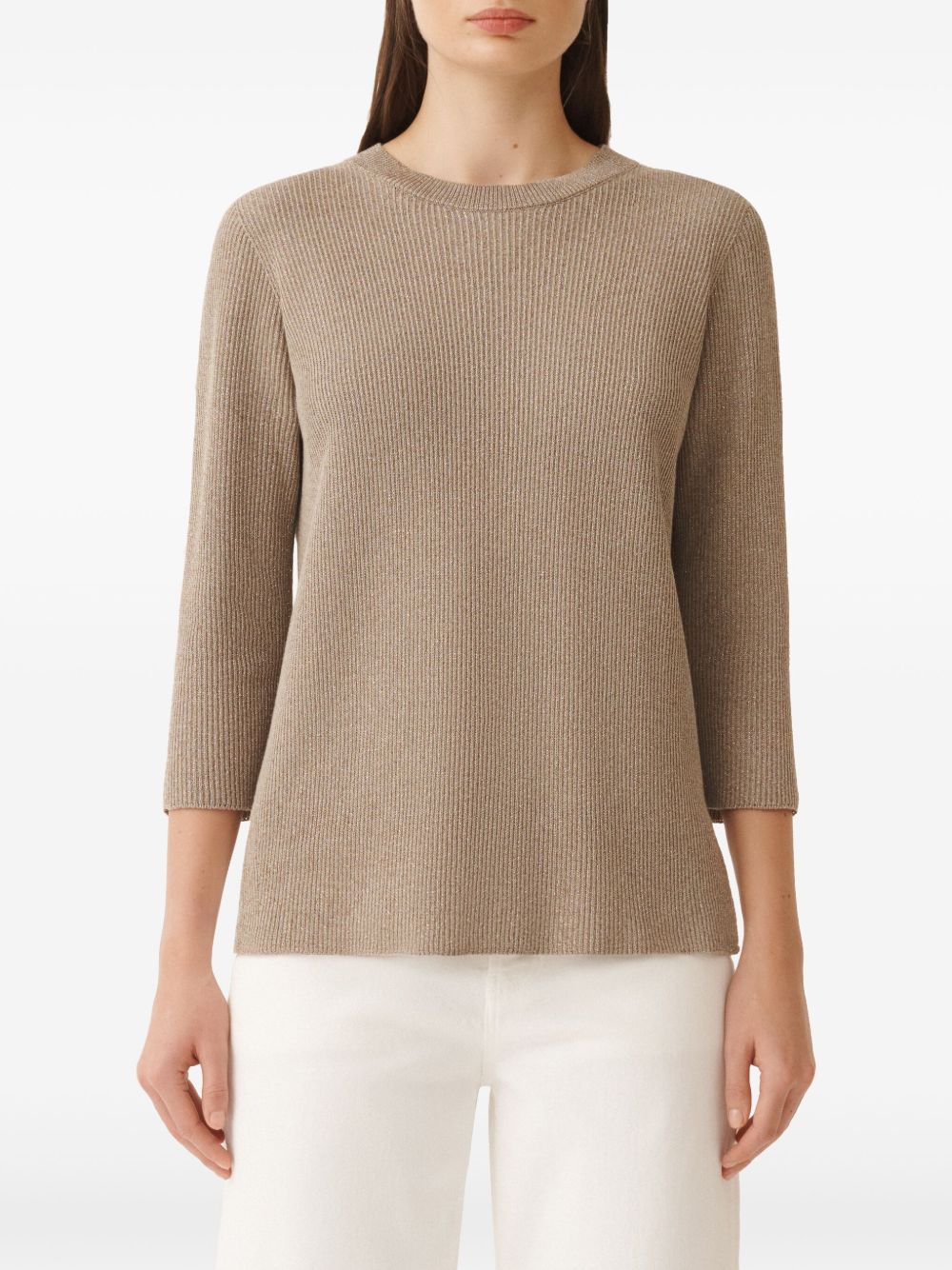 FABIANA FILIPPI Women's Crewneck Sweater - SS25 Collection