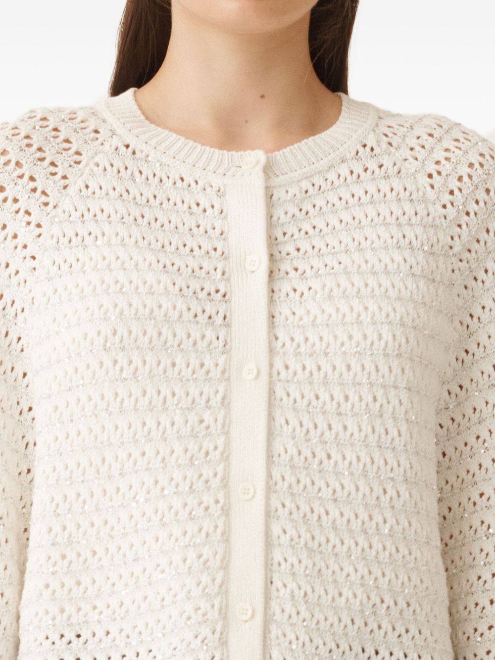 FABIANA FILIPPI Perforated Jacket for Women - SS25 Collection