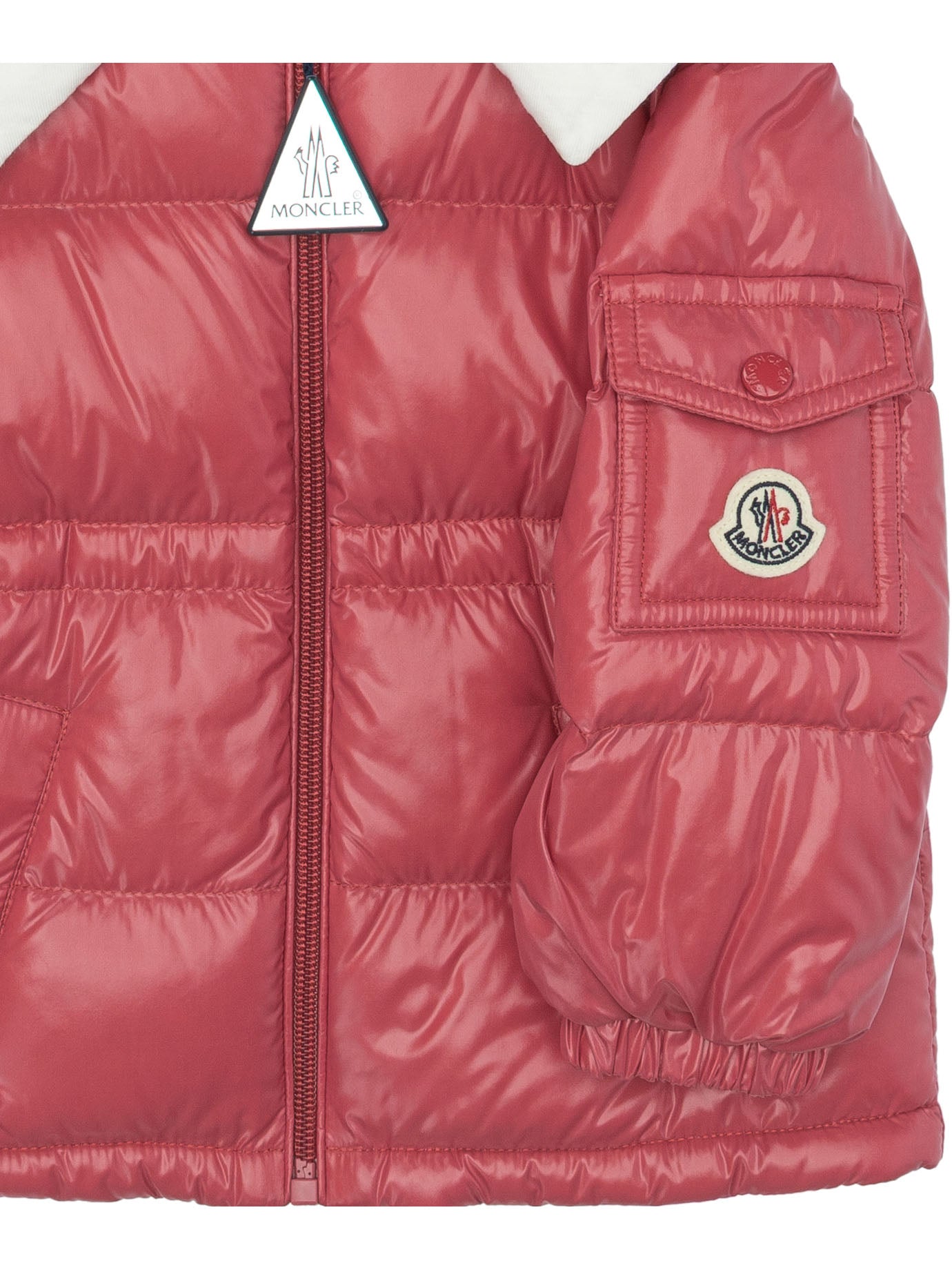 MONCLER KIDS Mini Polyamide Jacket for Girls - FW25 Collection
