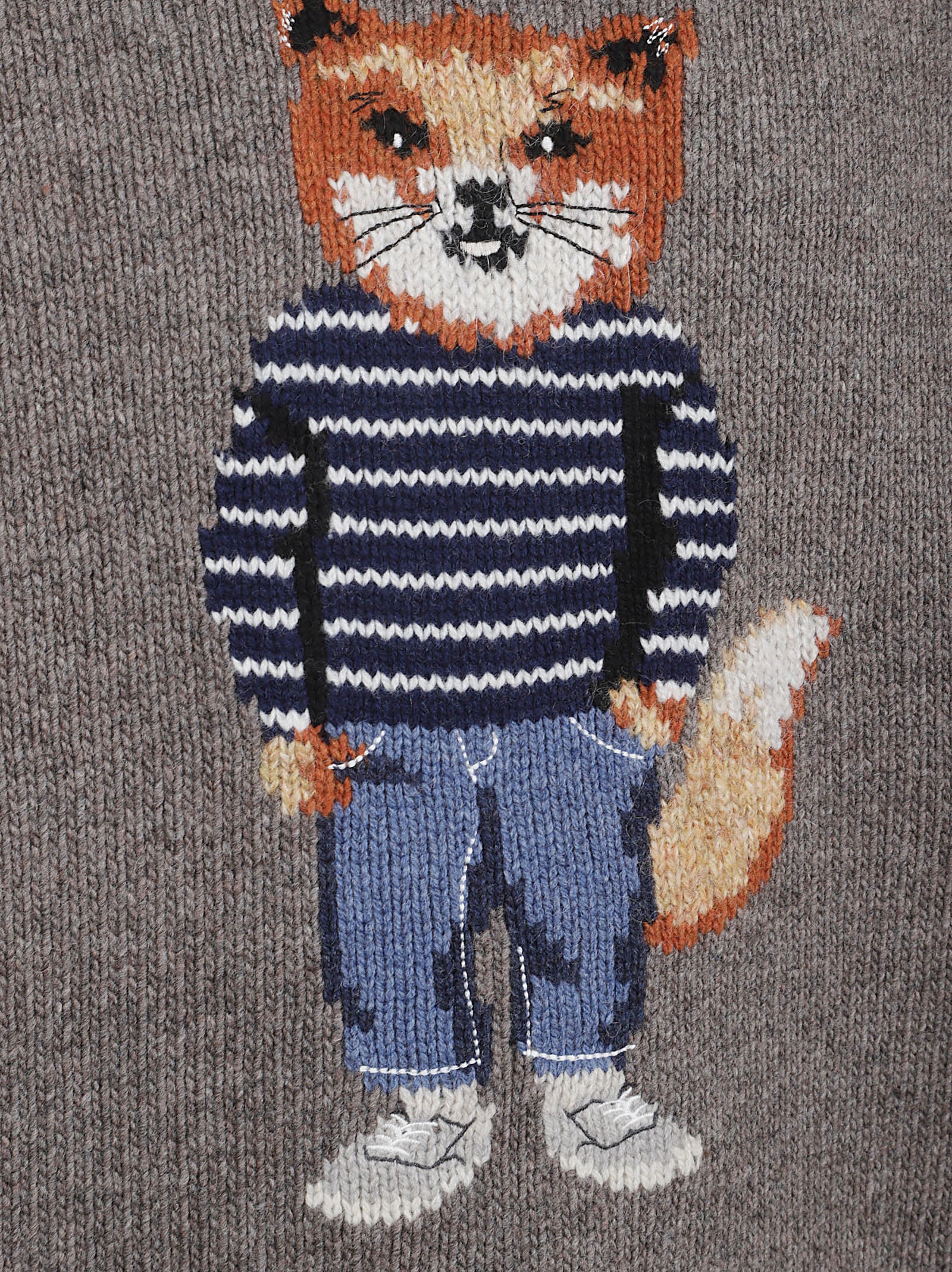 MAISON KITSUNE Wool Blend Sweater - PM00806KH0002