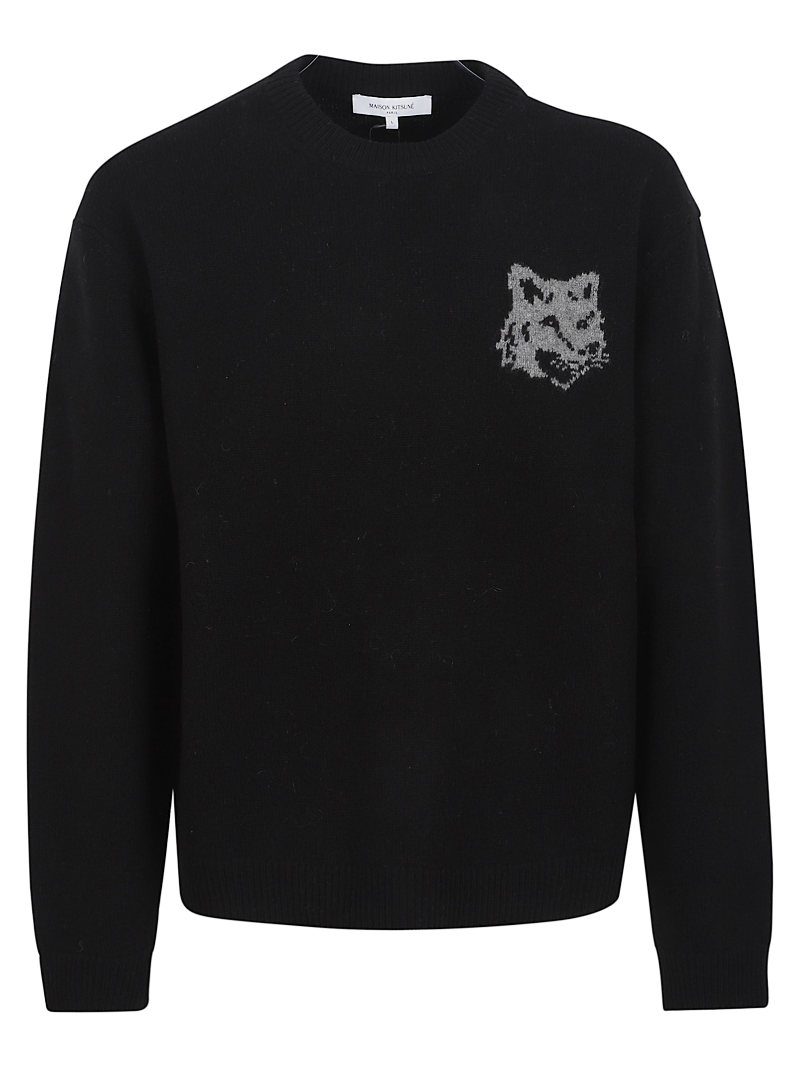 MAISON KITSUNE Luxurious Merinos Extrafine Wool Sweater for Men