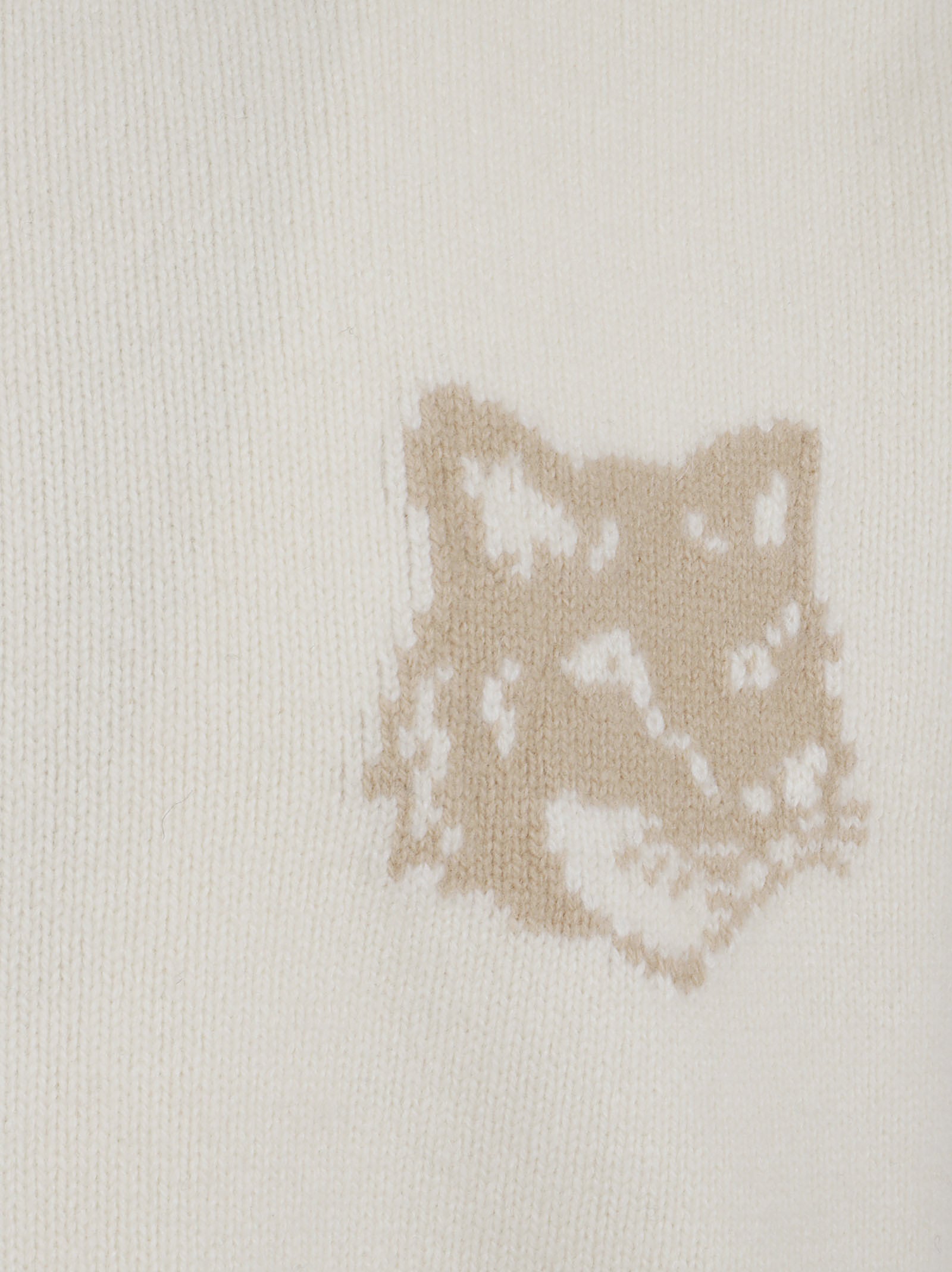 MAISON KITSUNE Extrafine Merino Wool Sweater
