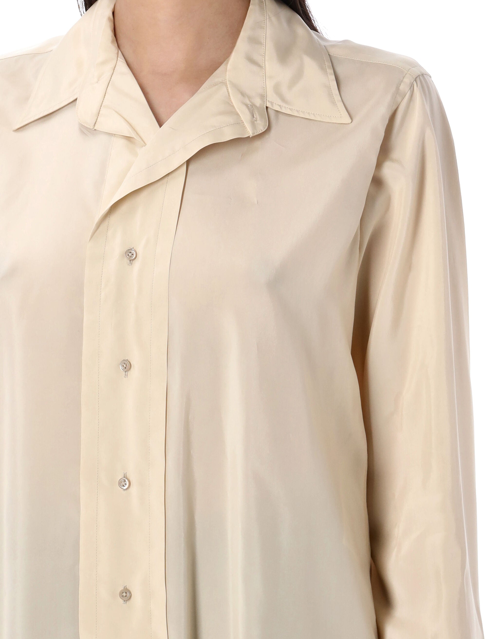 MAISON MARGIELA Dropped Hem Shirt - Size 40