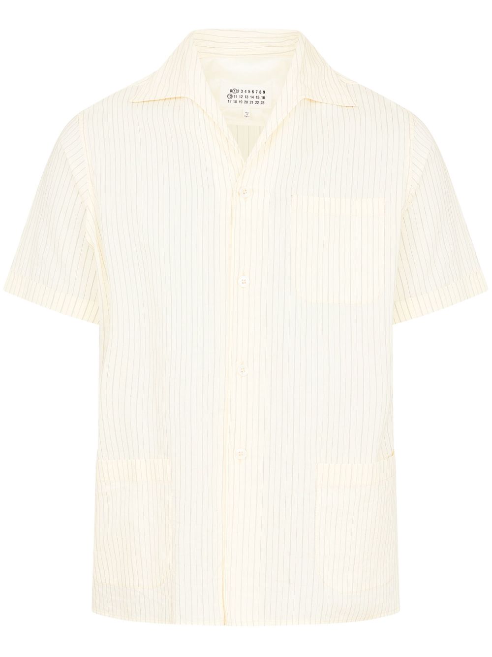 MAISON MARGIELA Sophisticated Fit Cotton-Silk Blend Shirt for Men