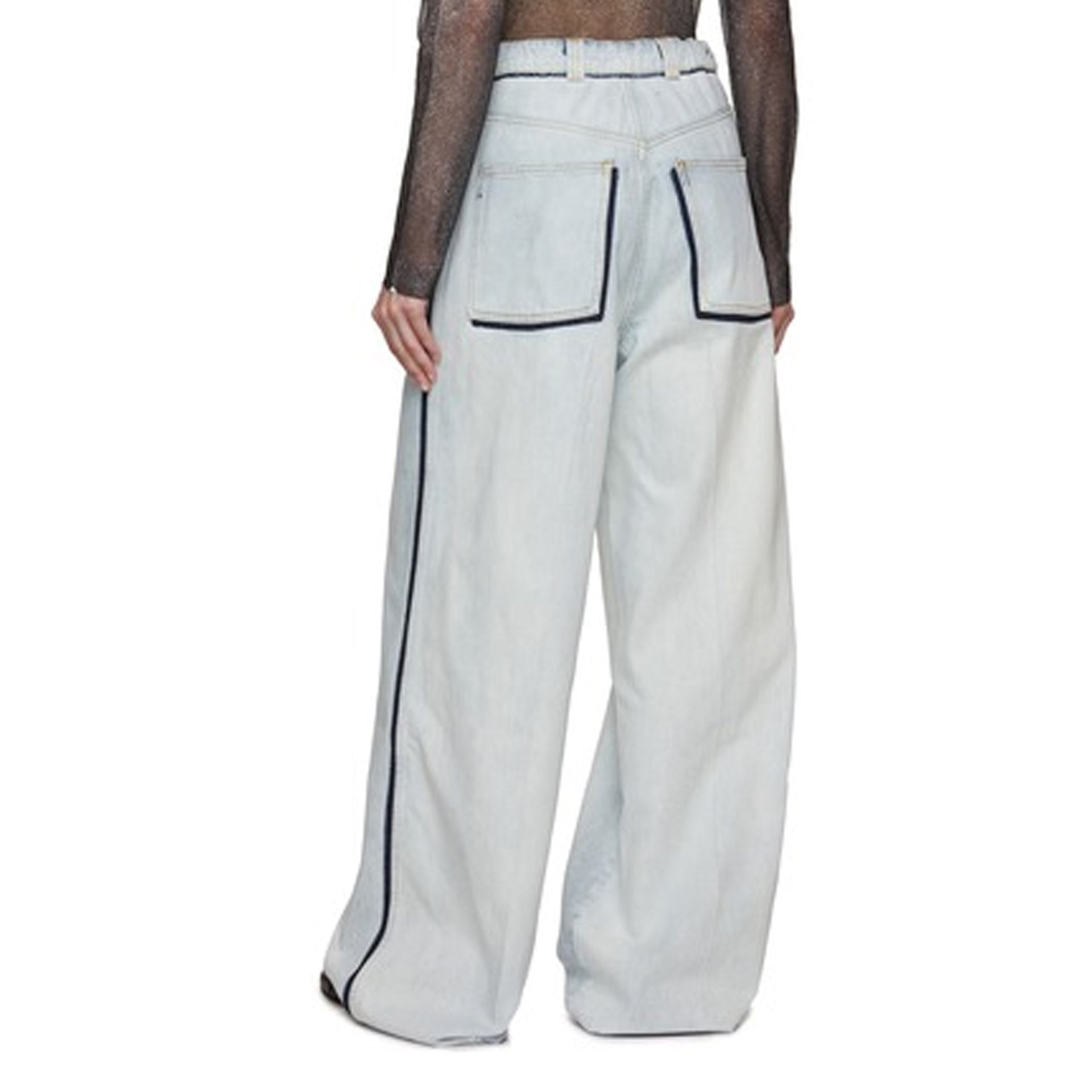 MAISON MARGIELA Relaxed Fit Cotton Denim Jeans