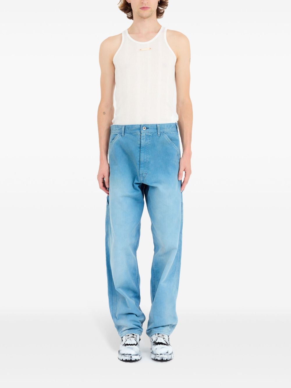 MAISON MARGIELA Low Crotch Wide Leg Jeans - Size 32