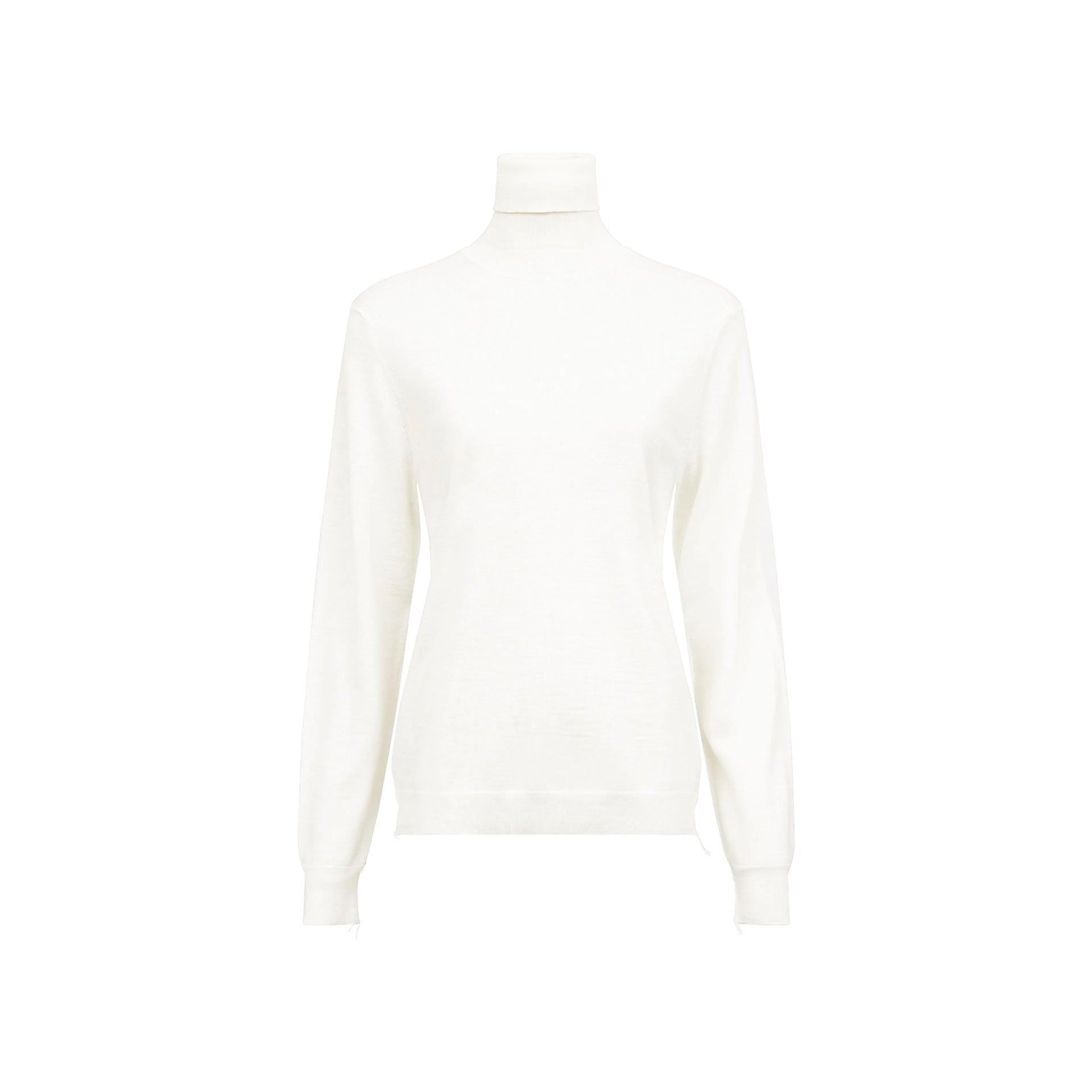MAISON MARGIELA Elegant Roll-Neck Wool Sweater for Women