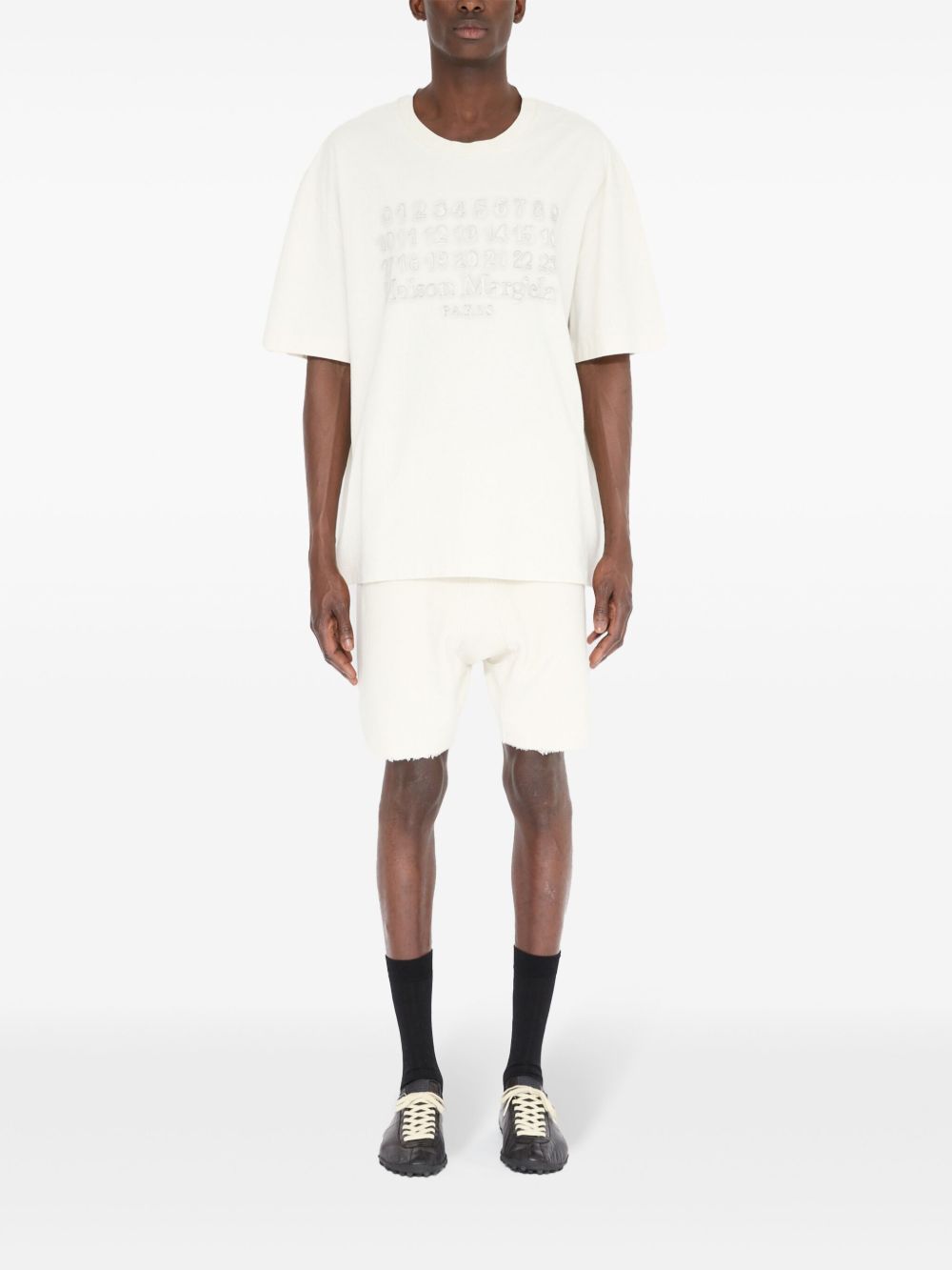 MAISON MARGIELA Relaxed Fit Numeric Logo T-Shirt - Size M