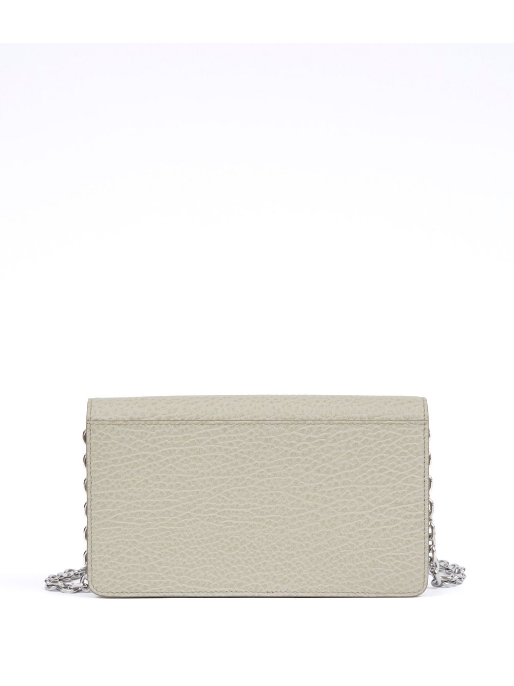 MAISON MARGIELA Chic Mini Wallet with Chain Strap - 11cm Height, 19cm Length, 4cm Depth