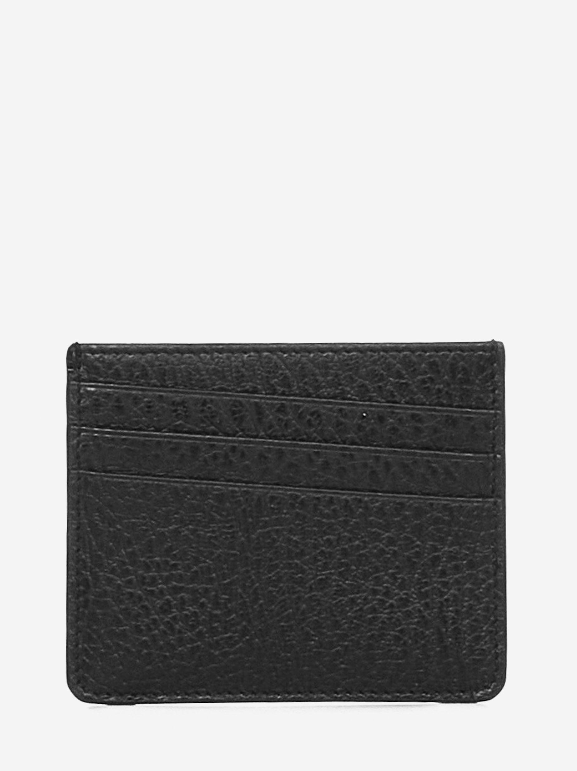 MAISON MARGIELA Mini Grained Leather Card Holder