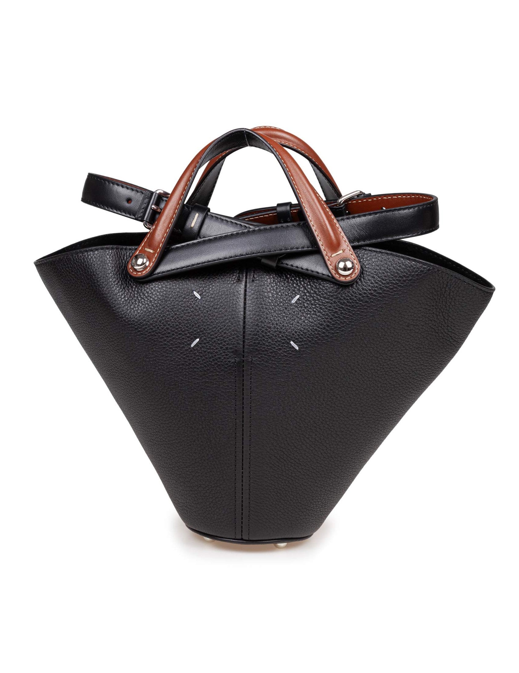 MAISON MARGIELA Mini Bucket Handbag with Adjustable Strap