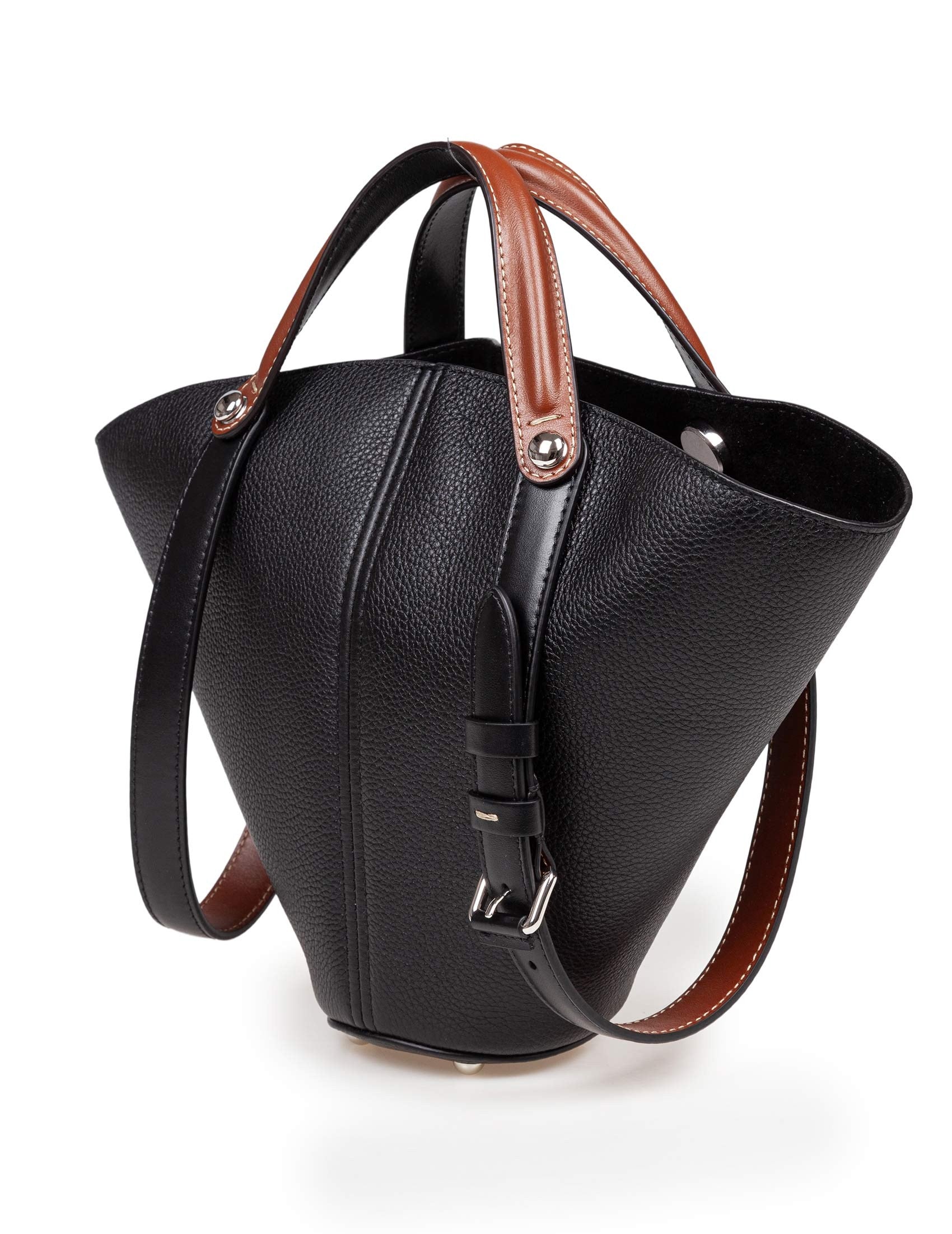 MAISON MARGIELA Mini Bucket Handbag with Adjustable Strap