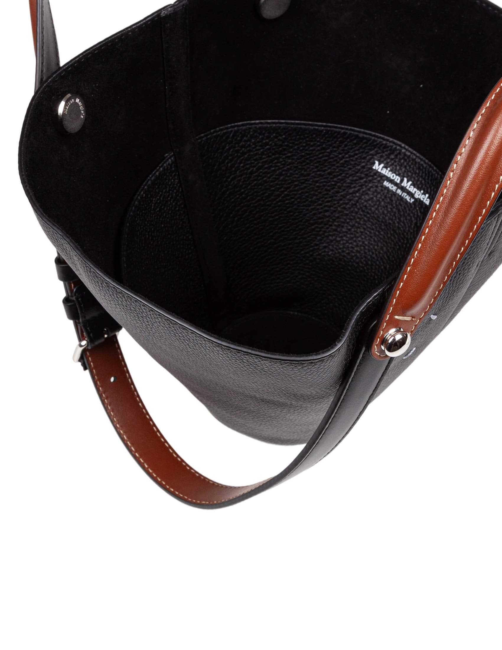 MAISON MARGIELA Mini Bucket Handbag with Adjustable Strap