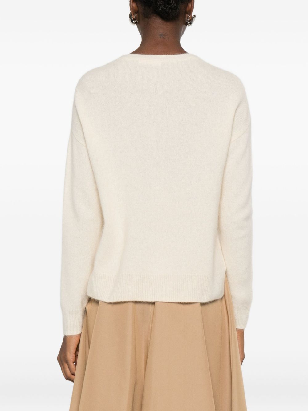 MAJESTIC FILATURES Luxurious Wool Blend Sweater for Women