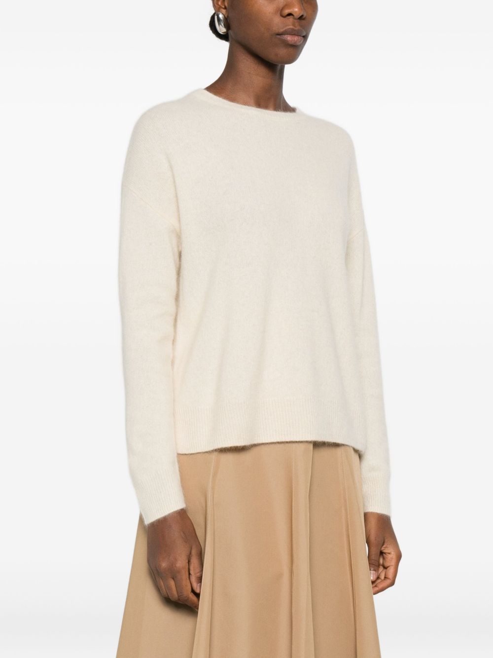 MAJESTIC FILATURES Luxurious Wool Blend Sweater for Women