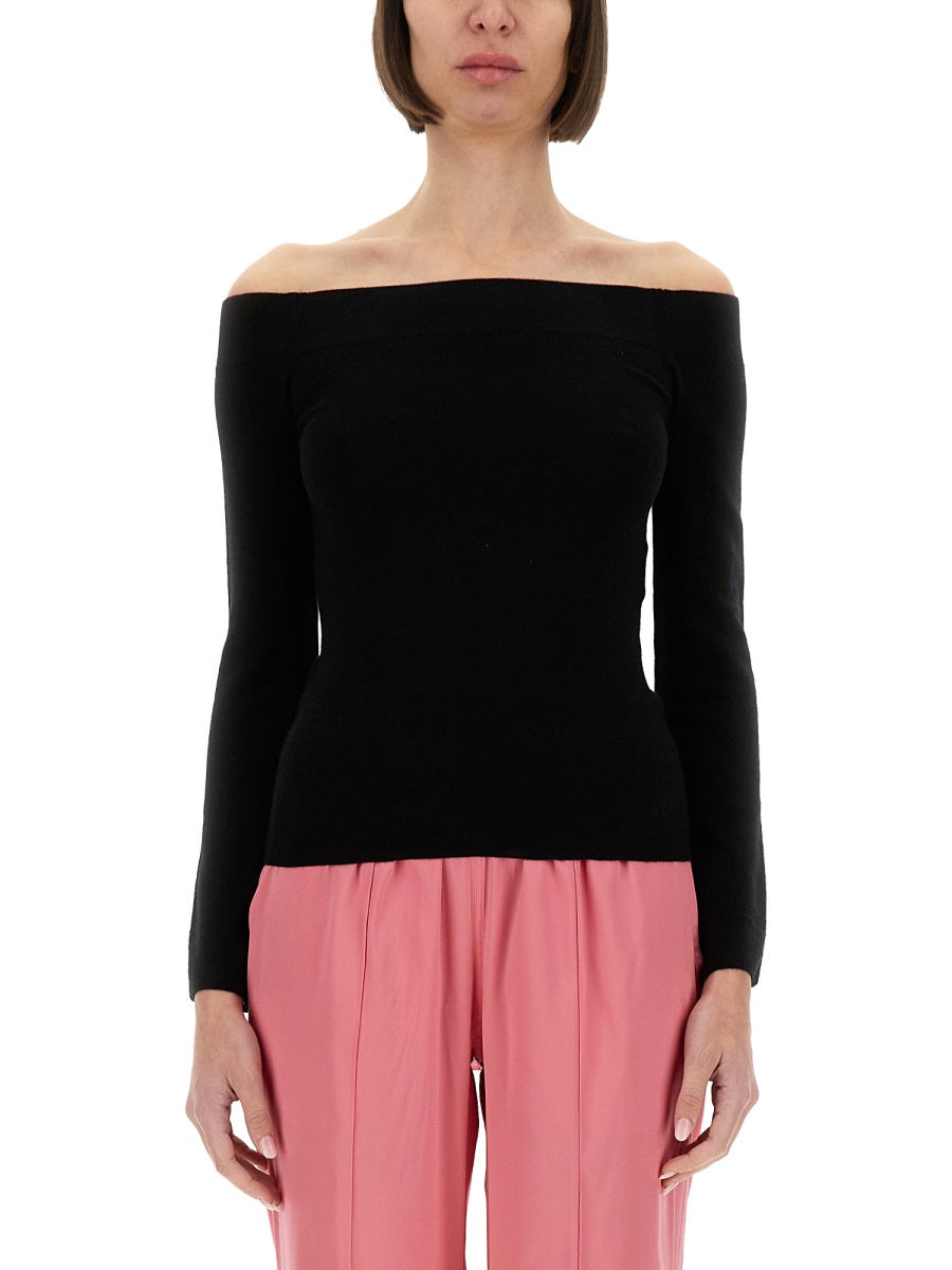 TOM FORD Off The Shoulder Knit Top - Slim Fit Size S