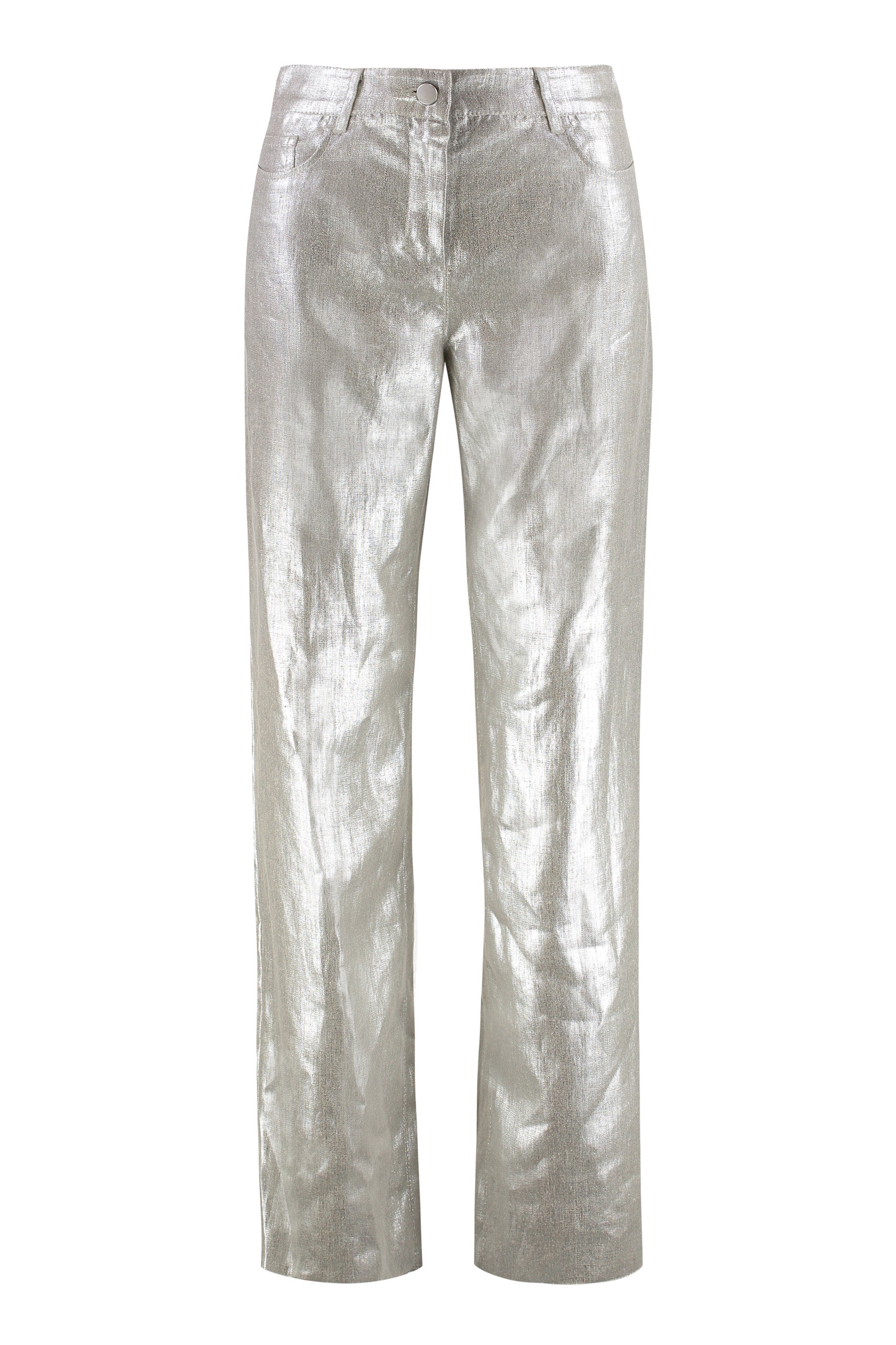 S MAX MARA Linen Trousers for Women - SS25 Collection