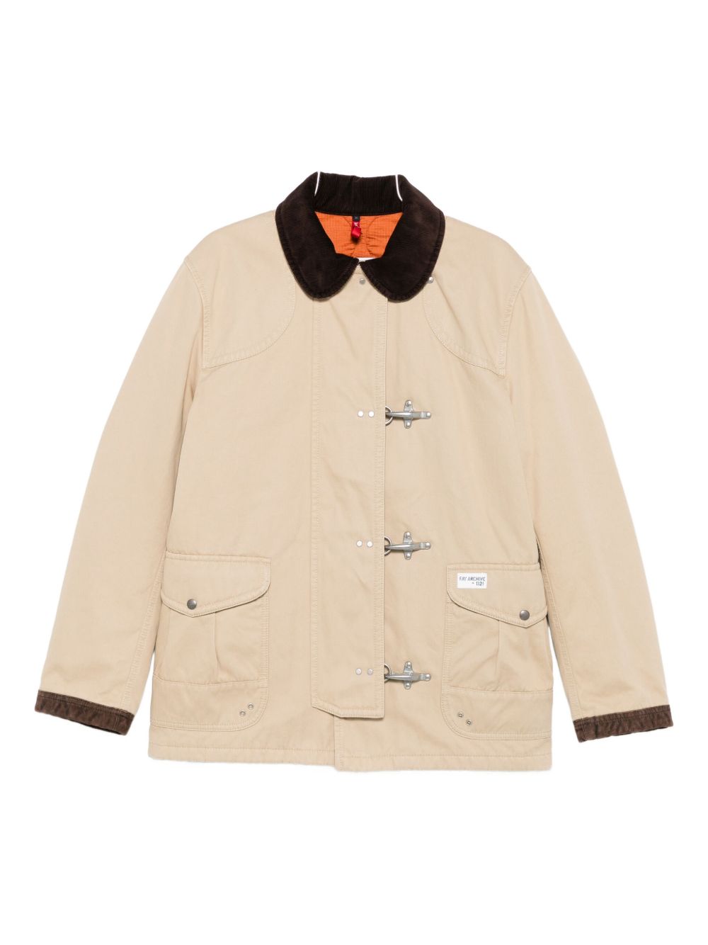 FAY Canvas Jacket for Men - Classic and Versatile