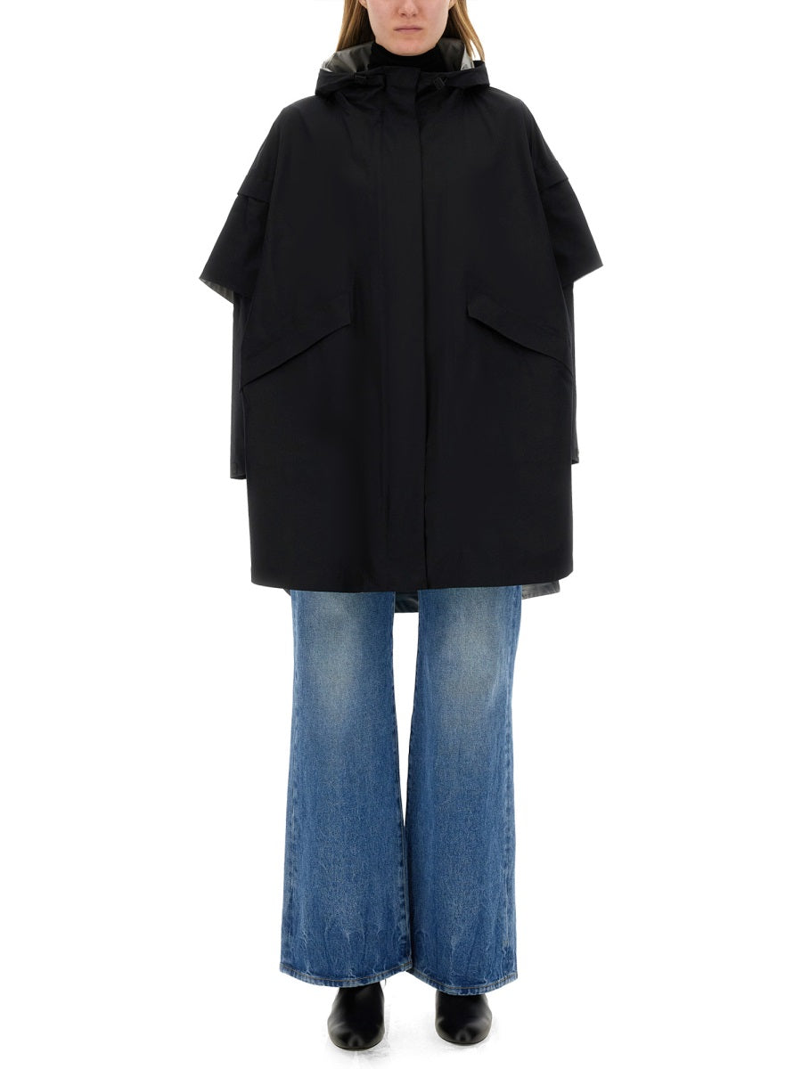 HERNO Women's Hooded Cape - Size 40