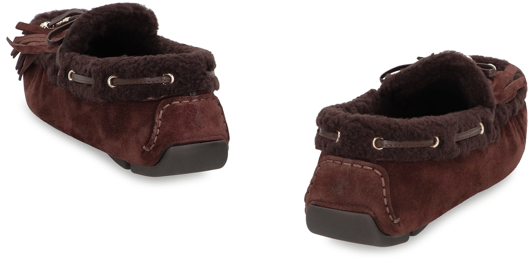 JIMMY CHOO Elegant Suede Leather Loafers for Women