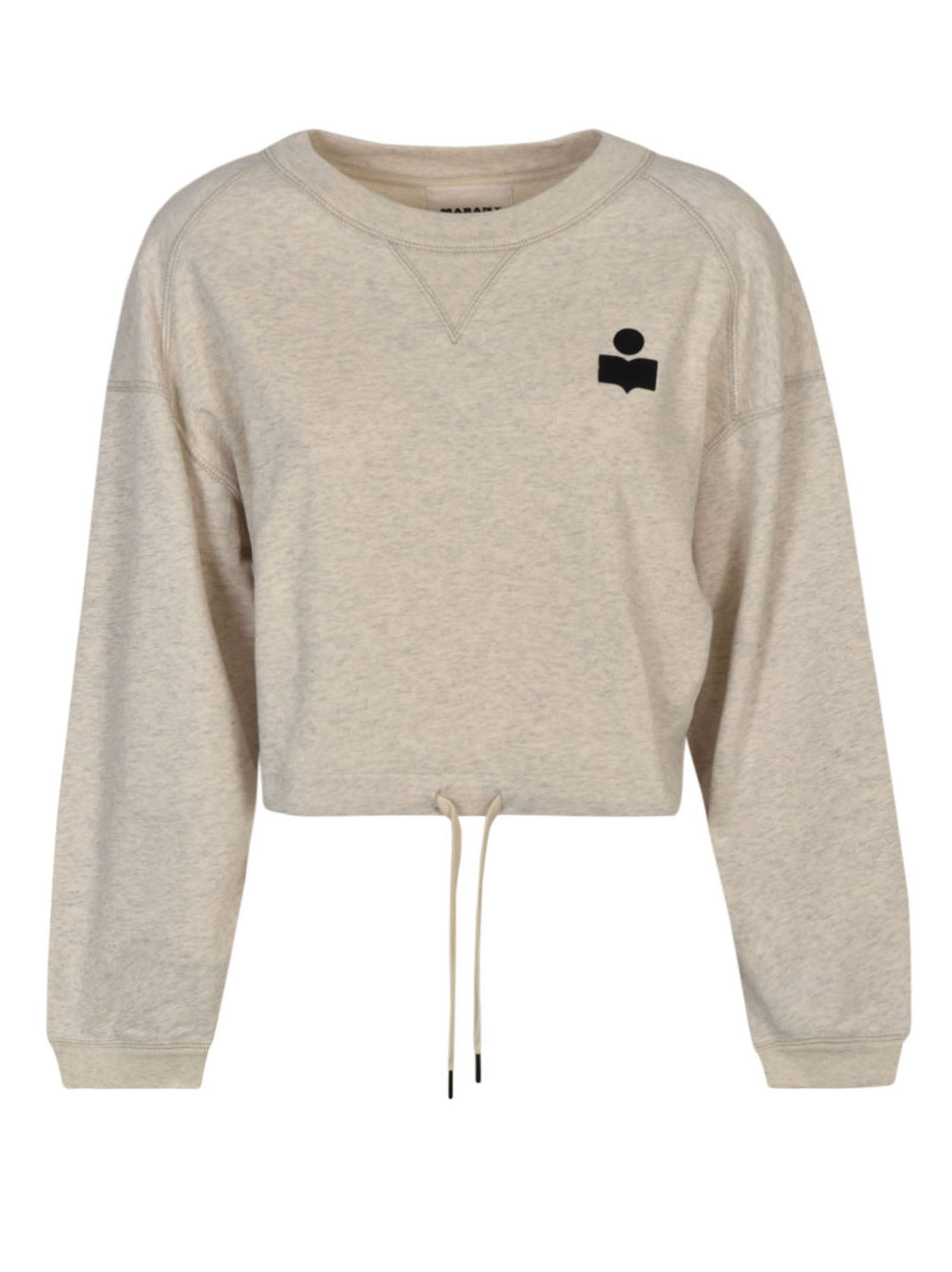 MARANT ETOILE Cropped Logo Sweatshirt for Women - SS25