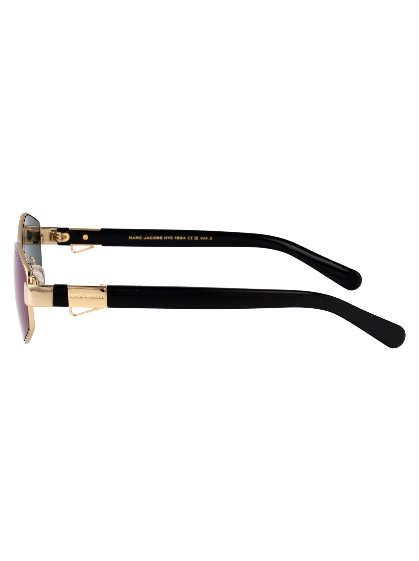 MARC JACOBS Chic Metal Sunglasses for Women - SS25 Collection