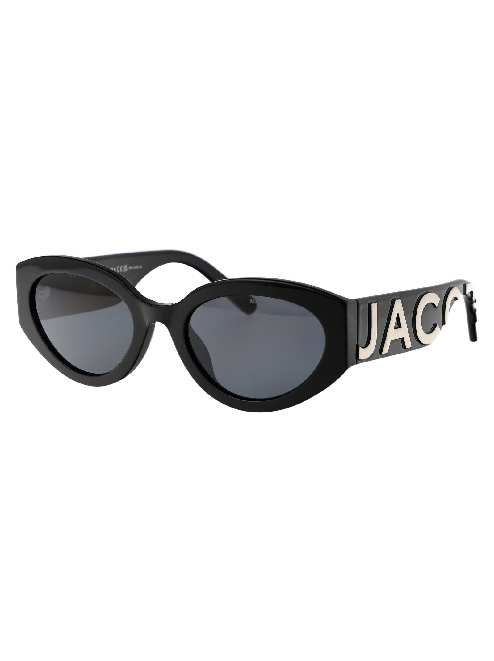 MARC JACOBS Cat Eye Sunglasses with Grey Lenses