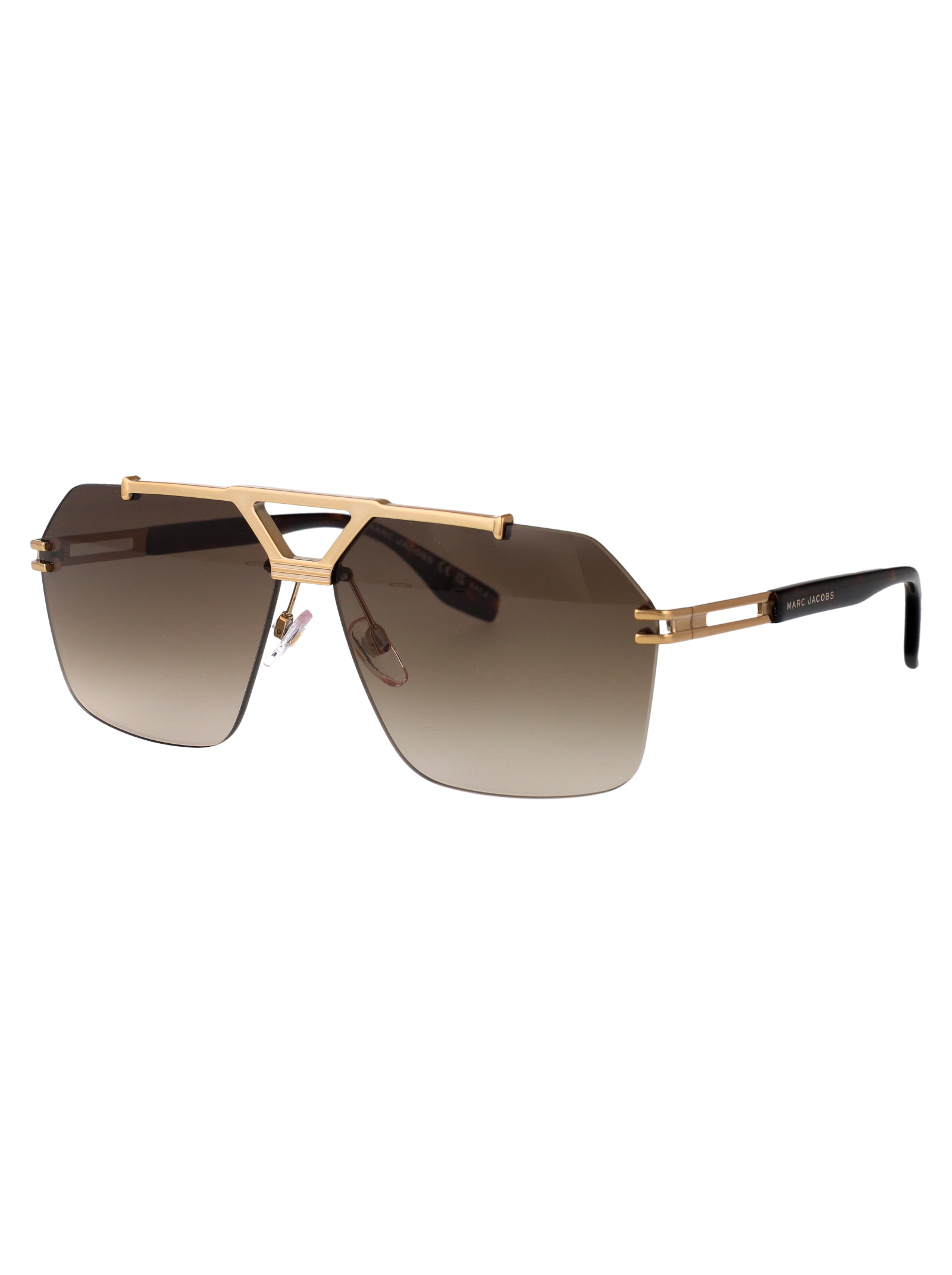 MARC JACOBS Men's Titanium Havana Sunglasses