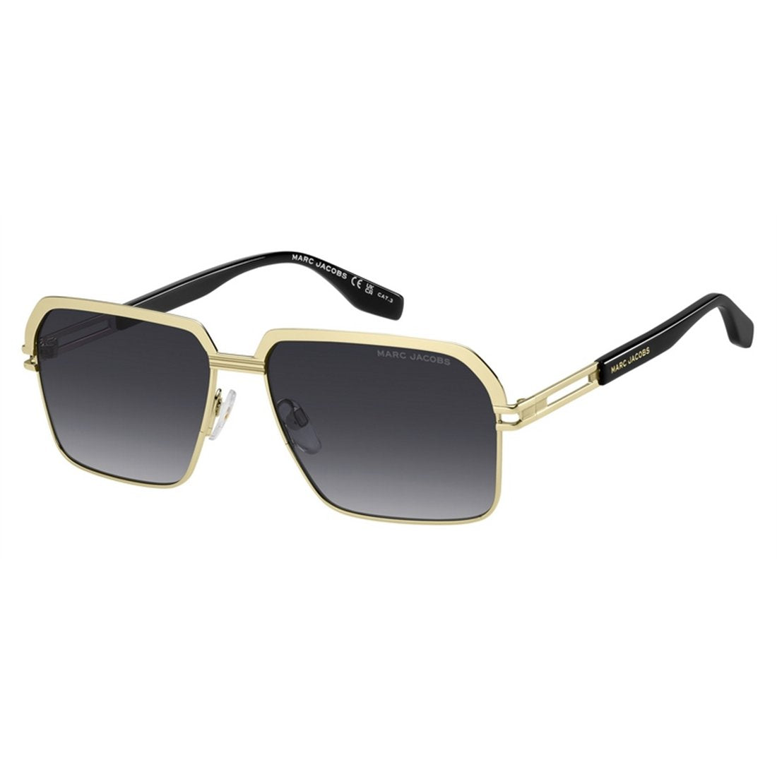 MARC JACOBS Gold Metal Sunglasses for Men
