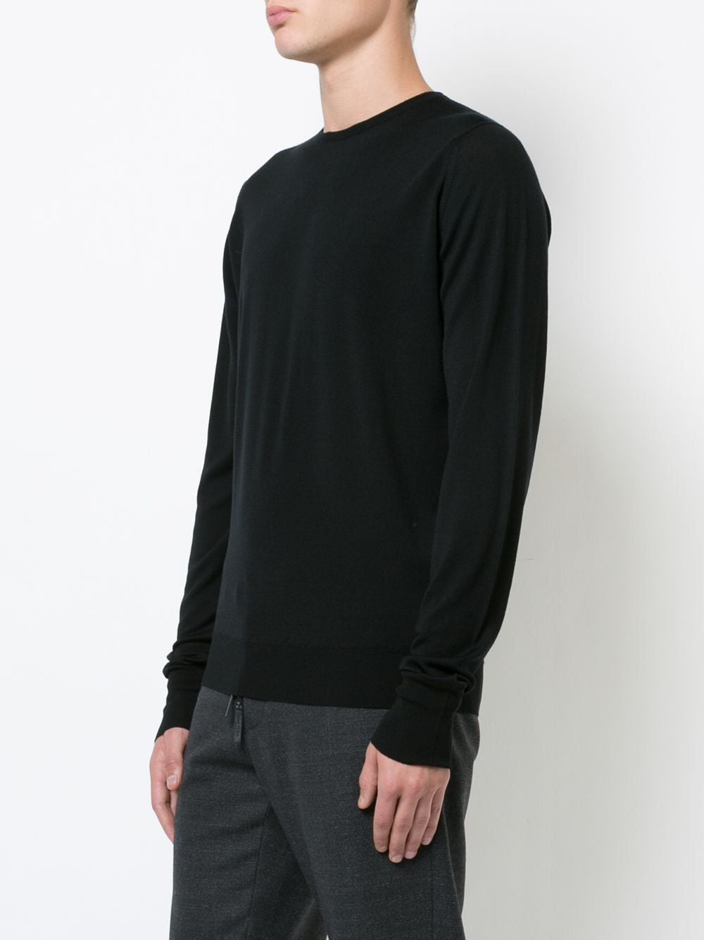 JOHN SMEDLEY Extra Fine Merino Wool Jumper for Men - FW24 Collection